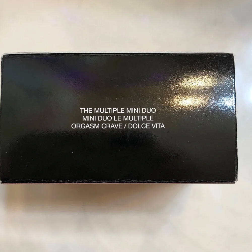 NARS The Multiple Mini Duo Cream Sticks Orgasm Crave & Dolce Vita 3.5g Each NIB